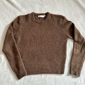 Astr Warm Brown Knit Pullover